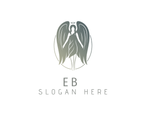 Spiritual - Holy Archangel Wings logo design