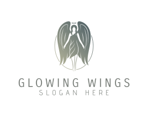 Holy Archangel Wings logo design