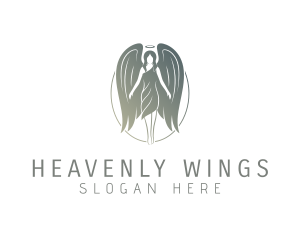 Holy Archangel Wings logo design