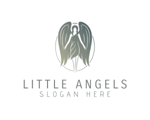 Holy Archangel Wings logo design