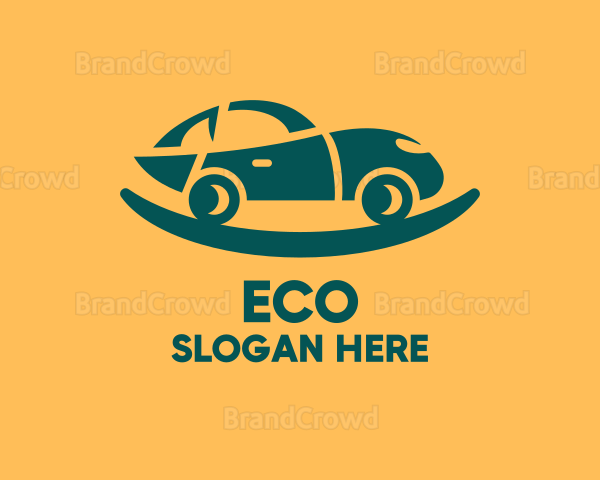 Green Car Cradle Logo