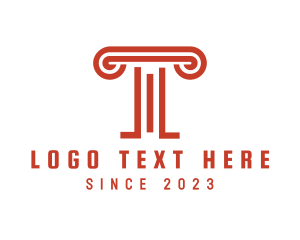 Legal - Architecture Pillar Firm logo design