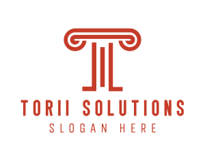 Architecture Pillar Firm logo design