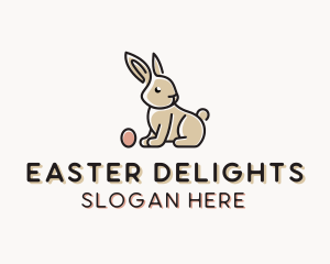 Easter - Easter Bunny Egg logo design