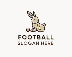 Egg - Easter Bunny Egg logo design