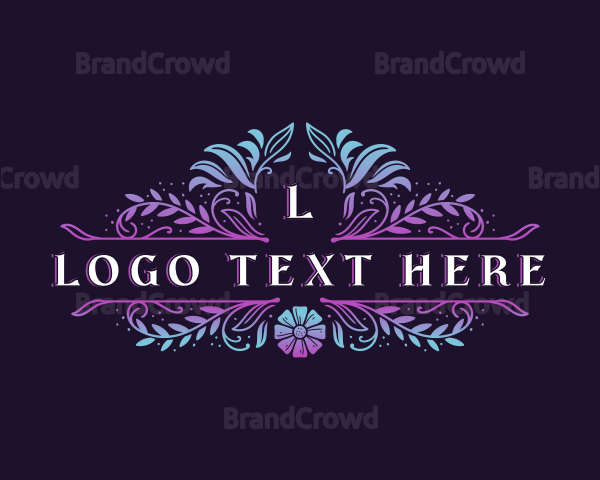 Garden Floral Decor Logo