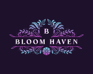 Garden Floral Decor logo design