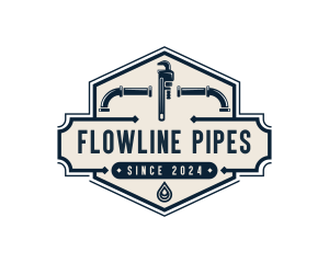 Handyman Pipe Wrench logo design