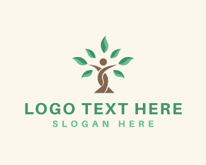 Donation - Human Wellness Tree logo design