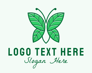 Agriculture Butterfly Gardening  Logo