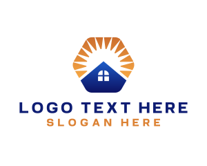 Letter Lc - Home Realty Sun logo design