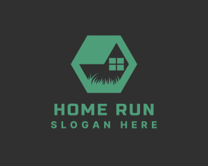 Home Grass Real Estate logo design