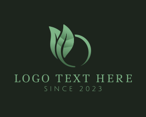 Sustainable - Gardening Leaf Letter O logo design
