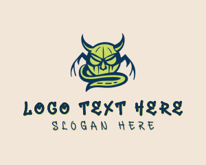 Spooky Nightclub Bar Logo