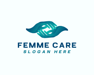 Care Hands Foundation logo design