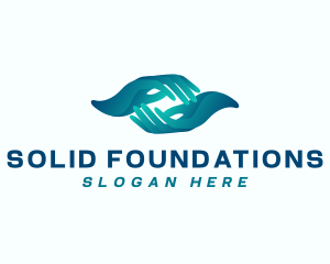 Teamwork - Care Hands Foundation logo design