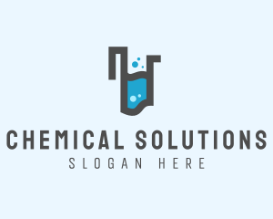 Chemical - Chemical Test Tube logo design
