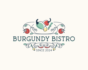 Gourmet Spicy Restaurant logo design