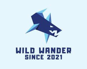 Wild Shark Paper logo design