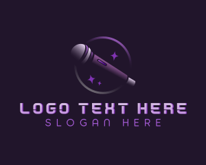 Speech - Studio Mic Media logo design