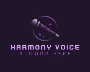 Singing - Studio Mic Media logo design