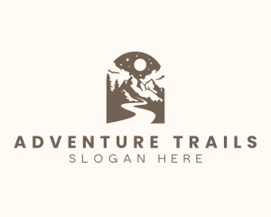 Outdoor Adventure Trip logo design