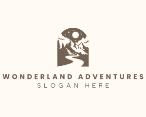 Outdoor Adventure Trip logo design