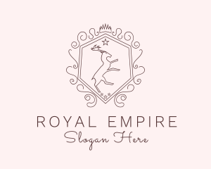 Royal Stag Crest logo design