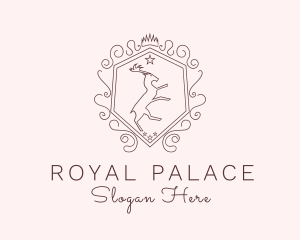 Royal Stag Crest logo design