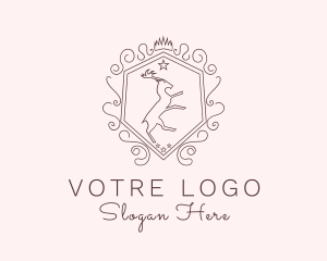 Stag - Royal Stag Crest logo design