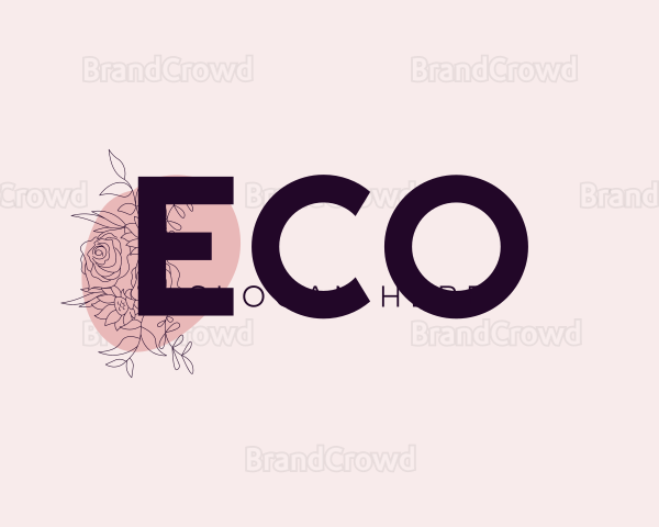 Elegant Floral Shop Logo