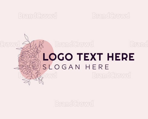 Elegant Floral Shop Logo