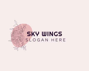 Elegant Floral Shop Logo