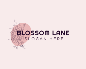 Flowers - Elegant Floral Shop logo design
