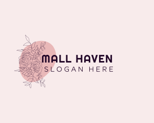 Elegant Floral Shop logo design