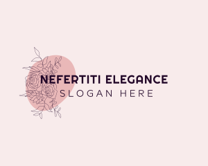 Elegant Floral Shop logo design