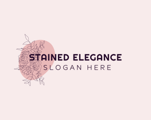 Elegant Floral Shop logo design