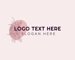 Elegant Floral Shop Logo