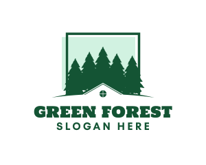 Forest House Real Estate logo design