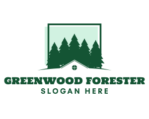 Forest House Real Estate logo design