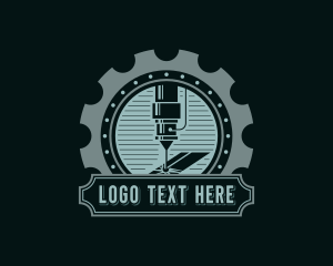 Cog - Laser Engraving Machinery logo design