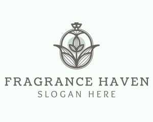 Floral Nature Cologne logo design