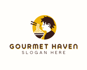 Restaurant Ramen Noodles logo design