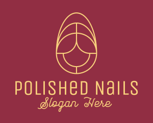 Nail - Minimalist Nail Art logo design