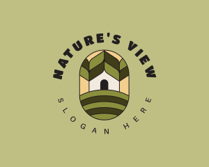 Scenic - Organic Farm House logo design