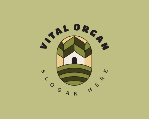 Organic Farm House logo design