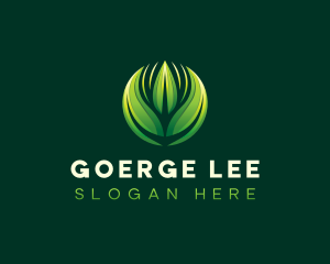 Leaf Lawn Landscaping Logo
