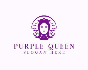 Queen Pageant Fashion  logo design