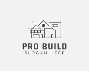 Architect House Residential logo design