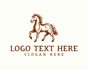 Stable - Stable Equine Horse logo design